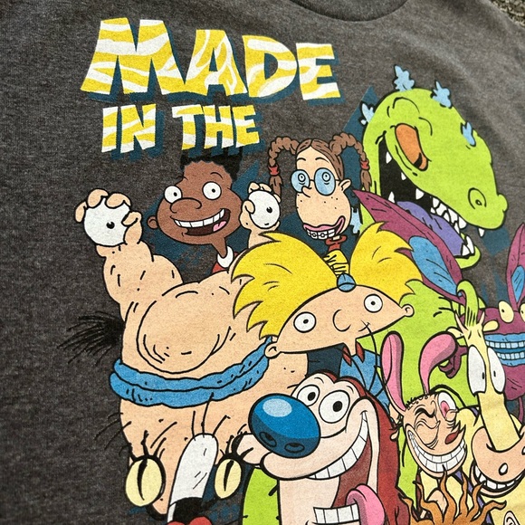 Official Nickelodeon Made In The 90’s T-Shirt Adult Men’s Size M - Picture 3 of 10